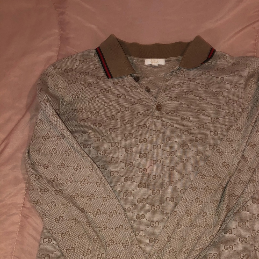 Gucci long sleeve shirt.